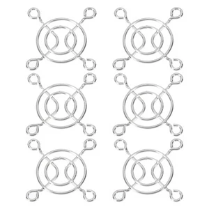 Grille à Doigt Ventilateur 40mm, Pack de 6 Protège Grille Métallique pour 40mm - Photo 1/6