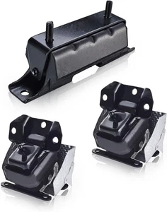  Front Engine and Trans Mount Set Compatible with Chevy GMC Cadillac 2007-2013  - Picture 1 of 6