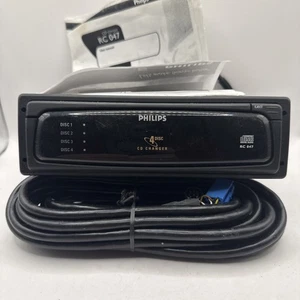 2006 MITSUBISHI PAJERO PHILIPS 4 DISC CD CHANGER 22RC047/00 - Untested - Picture 1 of 4