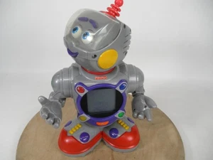 Fisher Price Interactive Robot Electronic Learning Toy Lights Sounds Kids Gift - Picture 1 of 12