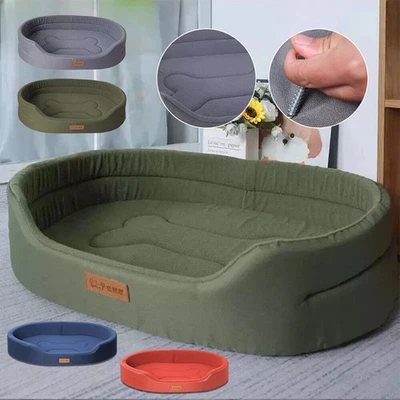 Extra Large Dog Bed Cat Pet Washable Cushion Puppy Mattress Soft Warm Calming - Image 1 of 4