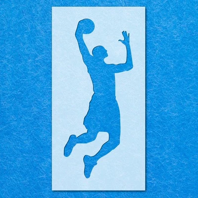 LAZER NINJA Basketball NBA Sport Spieler Schablone: Mylar Airbrush Wandbild Malerei Handwerk