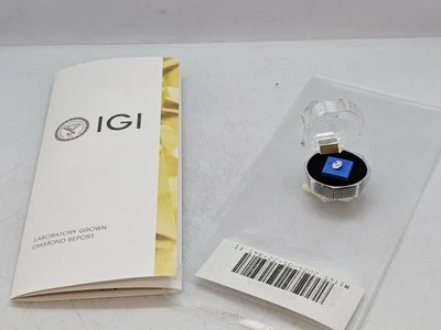 1.00ct D SI1 Ideal Round Brilliant IGI Certified Lab Grown Diamond HPHT - Image 1 of 4