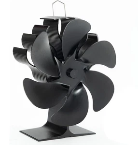 6 Flügel Ofenventilator Kaminofen Stumm Ventilator Lüfter Stove Fan Gebläse  ~~~ - Bild 1 von 16