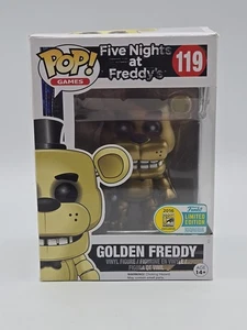 Funko Pop! Vinyl: Golden Freddy Five Nights at Freddy's #119 SDCC 2016 Exclusive - Picture 1 of 8
