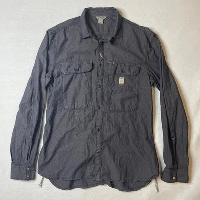 Diesel Industry Chambray Shirt XXL Long Sleeve Button Up Workwear Mens - Image 1 of 4