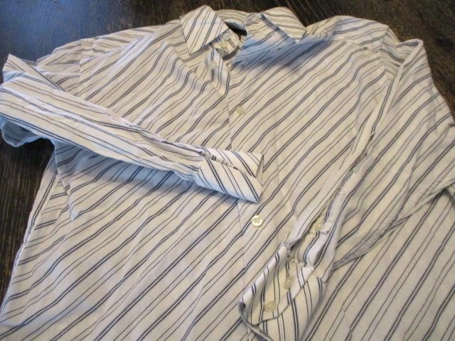 CAMISA BRUNO NIÑOS RAYAS BOTONES, TALLA M (10/12) Foto 1 de 4