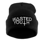 New Winter Beanie Hat Cap Baggy Hip Hop Wasted Youth  Bad Day Day Swag Cash Ski