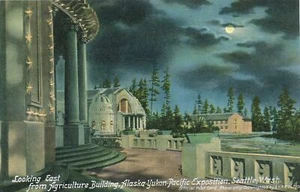 1909 Alaska-Yukon-Pacifico Esposizione guardando a est da agricoltura edilizia - Foto 1 di 2