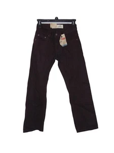 Levis 505 Jeans 10 Reg 25 X 25 Boys New Burnt Wood Straight Levi Strauss - Picture 1 of 3