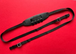 Genuine! Canon Classic Neck /Shoulder Camera Strap Padded Black, Made in Japan - Picture 1 of 4