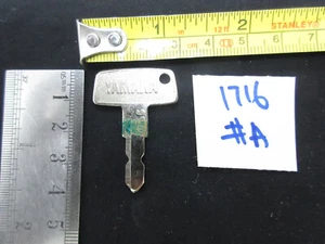Yamaha RD125 RD200 RD250 RD350 Main Switch Helmet Lock Tank Cap Pre-cut Key 1716 - Picture 1 of 4