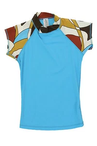POINT CONCEPTION WOMAN'S JR  RASH GUARD TURQUIOSE BTR RS20 NWT  - Picture 1 of 1
