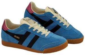 GOLA Elan CLB538 blau schwarz pink Echtleder Damen Sneaker