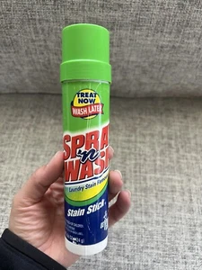 Vintage Spray n Wash Fleckenstift Wäschefleckenentferner eingestellt GEBRAUCHT - Bild 1 von 6