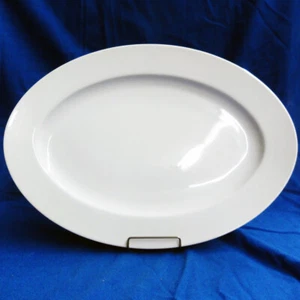 FITZ & FLOYD WHITE Platter 14" long NEW NEVER USED made in Japan - Picture 1 of 5