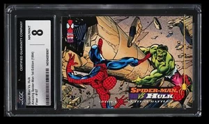 Amazing Spider-Man 1994 primera edición Fleer Spider-Man & Hulk CGC 8 inglés #107 - Imagen 1 de 2
