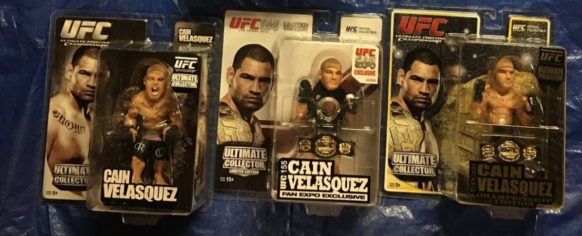 UFC ROUND5 フィギュア ライトヘビー級 元チャンピオン 3体セット UFC ROUND5 フィギュア ライトヘビー級 元チャンピオン 3体セット