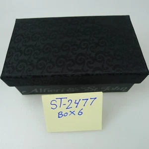 Alfieri & St. John Schmuck Charm Box schwarz Stoff / Karton - Bild 1 von 4