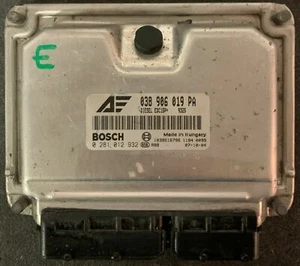 VW SHARAN 1.9 EDC15P+ 0281012932 038906019PA Decoder Rechner - Bild 1 von 1