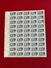 1964, John F. Kennedy, "Un-Used" US Stamp Sheet of (50) Scarce / Vintage