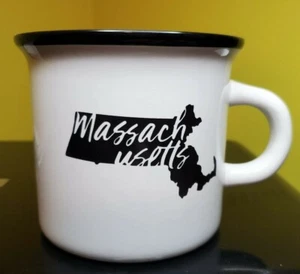(1) MASSACHUSETTS STATE Printed Gift Ceramic MUG 16oz. BRAND NEW! - Picture 1 of 2