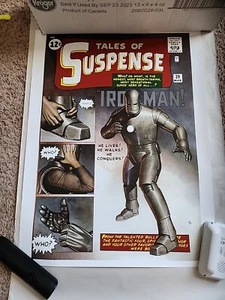 Póster de cómic de Iron Man Tales of Suspense - Imagen 1 de 6