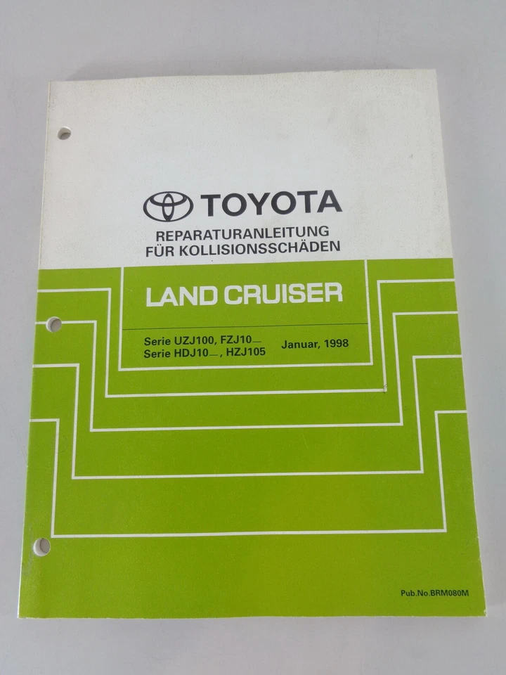 Manual De Taller Toyota Land Cruiser J10 Carrocería Desde 01/1998 - Imagen 1 de 1