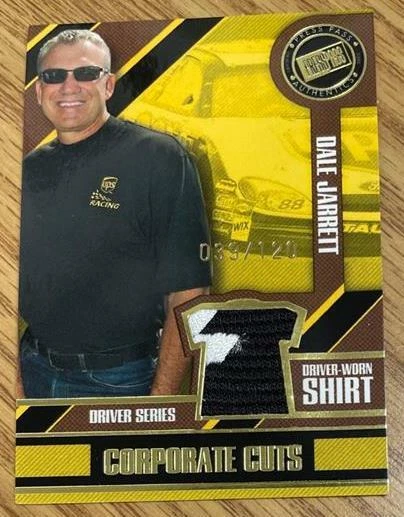 DALE JARRETT - 2005 Press Pass Optima - Corporate Cuts Driver - 039/120 -2 Color - Image 1 of 1