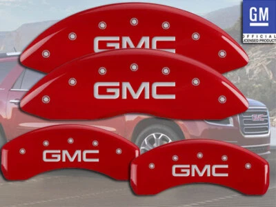 2007-2016 «GMC» Acadia передний + задний красный MGP тормоз диск суппорт крышки 4 шт набор - Изображение 1 из 4