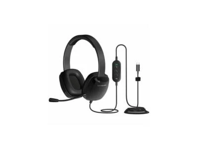 Auriculares duraderos Cyber Acoustics AC-6014 USB-C ideales para grados 6-12 Foto 1 de 4
