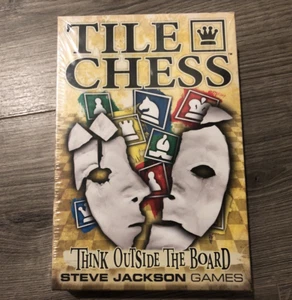 Steve Jackson Tile Chess Think Outside The Board 1347 BRAND NEW - Picture 1 of 7