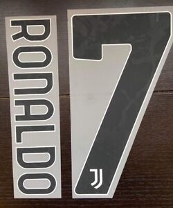 Flocage Ronaldo #7 Juventus. Name Set.Domicile Home  2020 2021