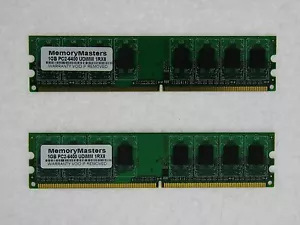 2GB 2x1GB 1024MB PC2-6400 DDR2 Desktop MEMORY 800MHz 6400 240-pin - Picture 1 of 1