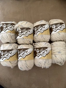 Lily Sugar 'n Cream 100% Cotton Yarn~(8) 2 oz Skeins~Denim Blue-NWT - Picture 1 of 4
