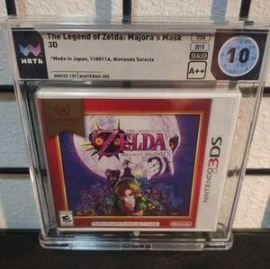 The Legend of ZELDA Majora's Mask 3D WATA 10 A++ Nintendo 3DS Sealed US Version - Picture 1 of 2
