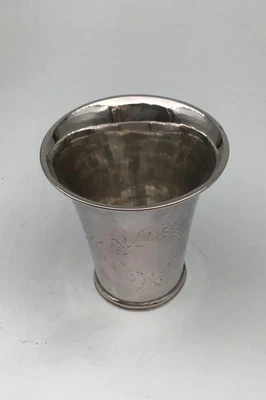 Calice In Argento Danese Con Timbro Del Maestro (PJ) - Immagine 1 di 4