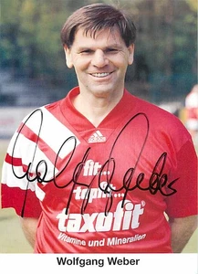 Wolfgang Weber Original Autogrammkarte  - ca.11cm x 15cm - Picture 1 of 2