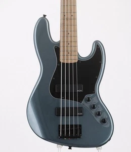 Bajo Jazz Activo Contemporáneo Squier de Fender HH V Gunmetal Metálico - Imagen 1 de 11