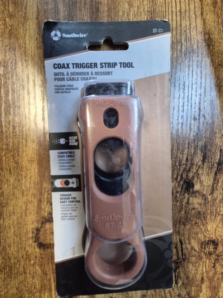 Southwire Coax Trigger Strip Tool ST-C1 NEW - Image 1 of 1