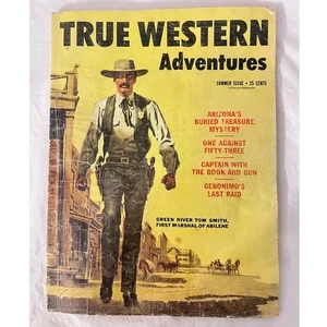 Vintage True Western Adventures Magazine, Summer Issue 1958 - Picture 1 of 7