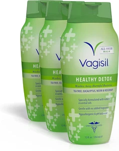 Vagisil Lavado Femenino para Higiene de Áreas Íntimas, Desintoxicación Saludable, Wa Todo el Cuerpo - Imagen 1 de 12