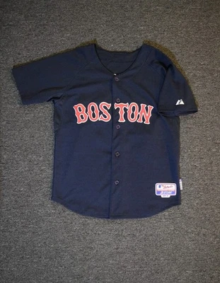 MAJESTIC MLB 正品商品波士顿红袜队冈萨雷斯 #28 Youth XL — 第 1/4 张图片