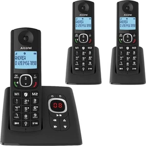 Alcatel F530 Voice Trio - Telefon bezprzewodowy z automatyczną sekretarką i dysplem LCD - Zdjęcie 1 z 8