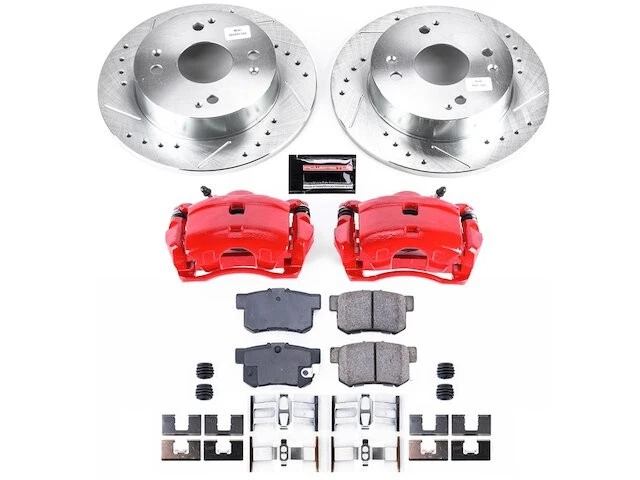 Kit de pastillas de freno trasero y rotor para Honda Accord 1991-1997 1992 1993 1994 GW839RZ Foto 1 de 1