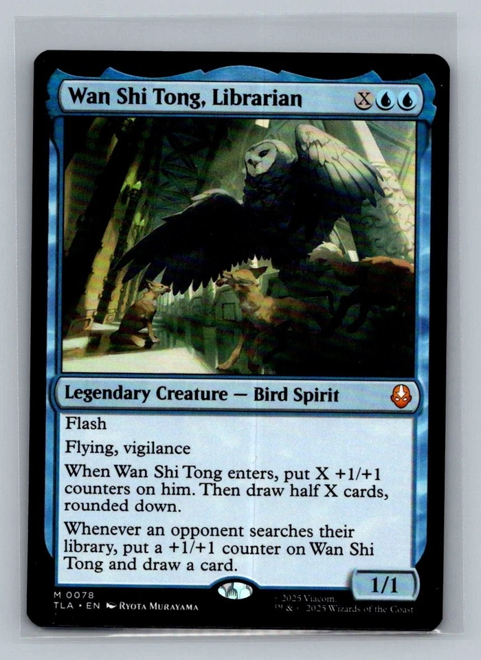 Wan Shi Tong, Librarian #0078 MTG Avatar: The Last Airbender Magic The Gathering - Image 1 of 2