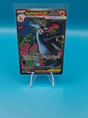 Mega Charizard X ex 109/094 Phantasmal Flames/ Glurak Ex Englisch  - Bild 1 von 2