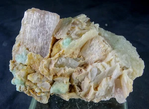 KUNZITE-475 CARATS NATURAL KUNZITE CRYSTAL FROM AFGHANISTAN, (MIX-12), - Picture 1 of 14