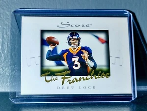 Drew Lock 2020 Panini NFL Instant Score The Franchise #13 Card 1/1251 - Picture 1 of 2