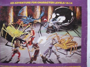 AD&D Queen of the Demonweb Pits Q1 Module 9035 TSR Advanced Dungeons & Dragons - Picture 1 of 12